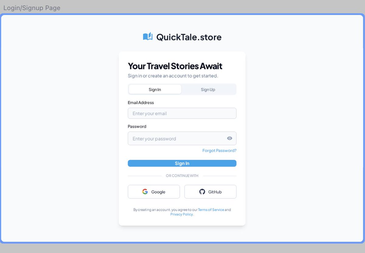 TechBinary99's tweet image. Day 5 💻

Small milestone : We have finally started getting some people on the waitlist at QuickTale.store 🎉 

After securing the local data yesterday, today was focused on building the secure entrance and the back-end foundation with Supabase.

🔐 Login Screen &amp;amp; Core…