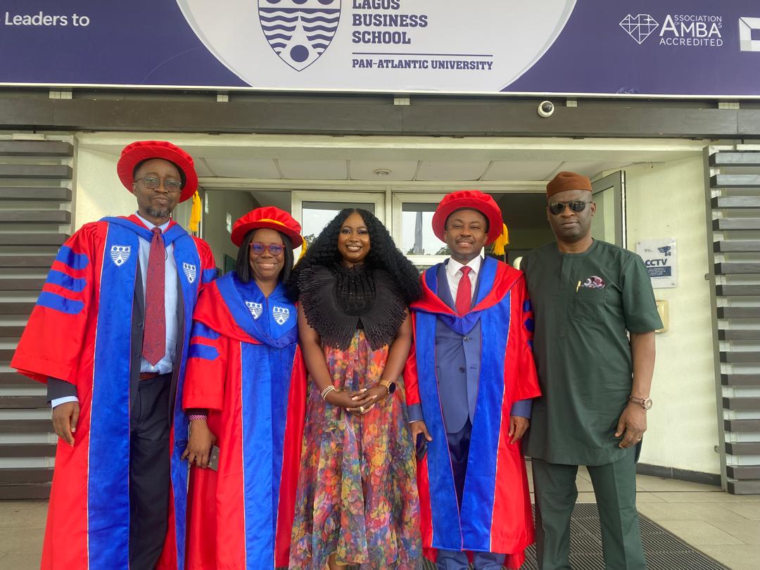 Glad to officially receive my #PhD from <a href="/pau_nigeria/">Pan-Atlantic University</a> 

Wonderful day shared with friends and family!

#Phdone #phdlife