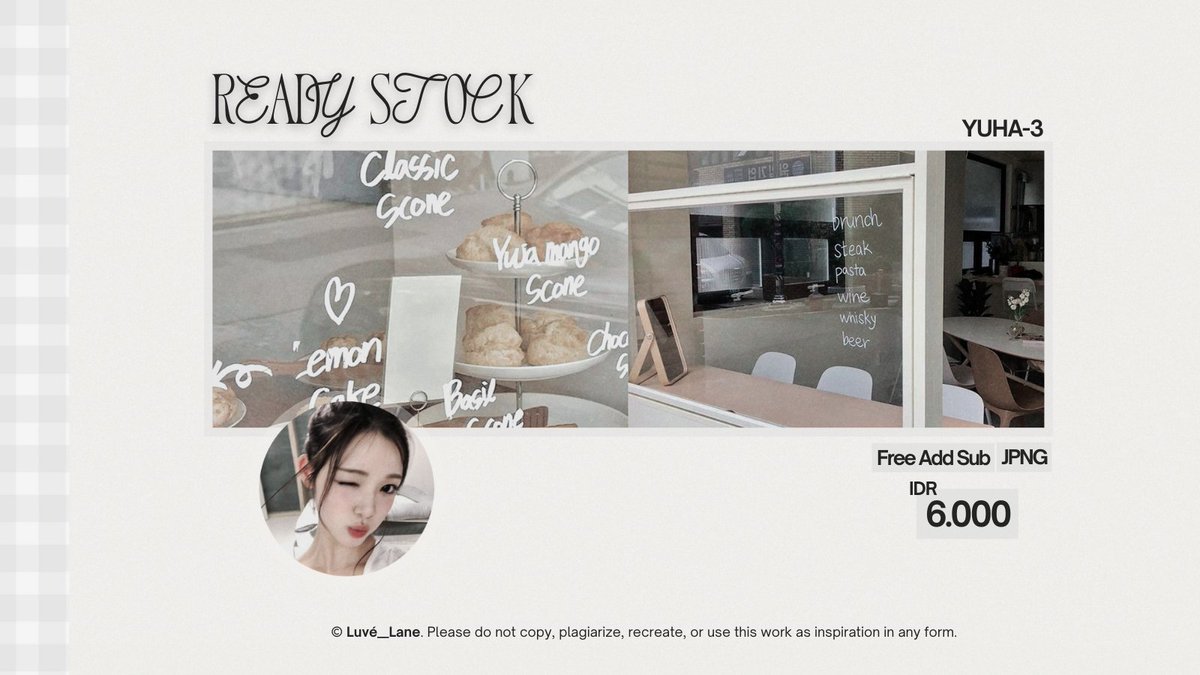 withinluve's tweet image. Help repost? Thank you! 🤍 

Ready to be yours — 4 layout featuring Yuha latest update. Priced at IDR 6.000. Free add sub.

DM me if you’re interested. Don’t forget to mention after! &amp;lt;3 #zonauang