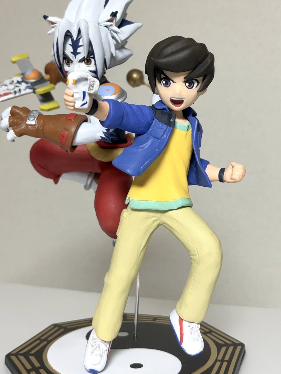 白虎のコゲンタと太刀花リク 完成しました！