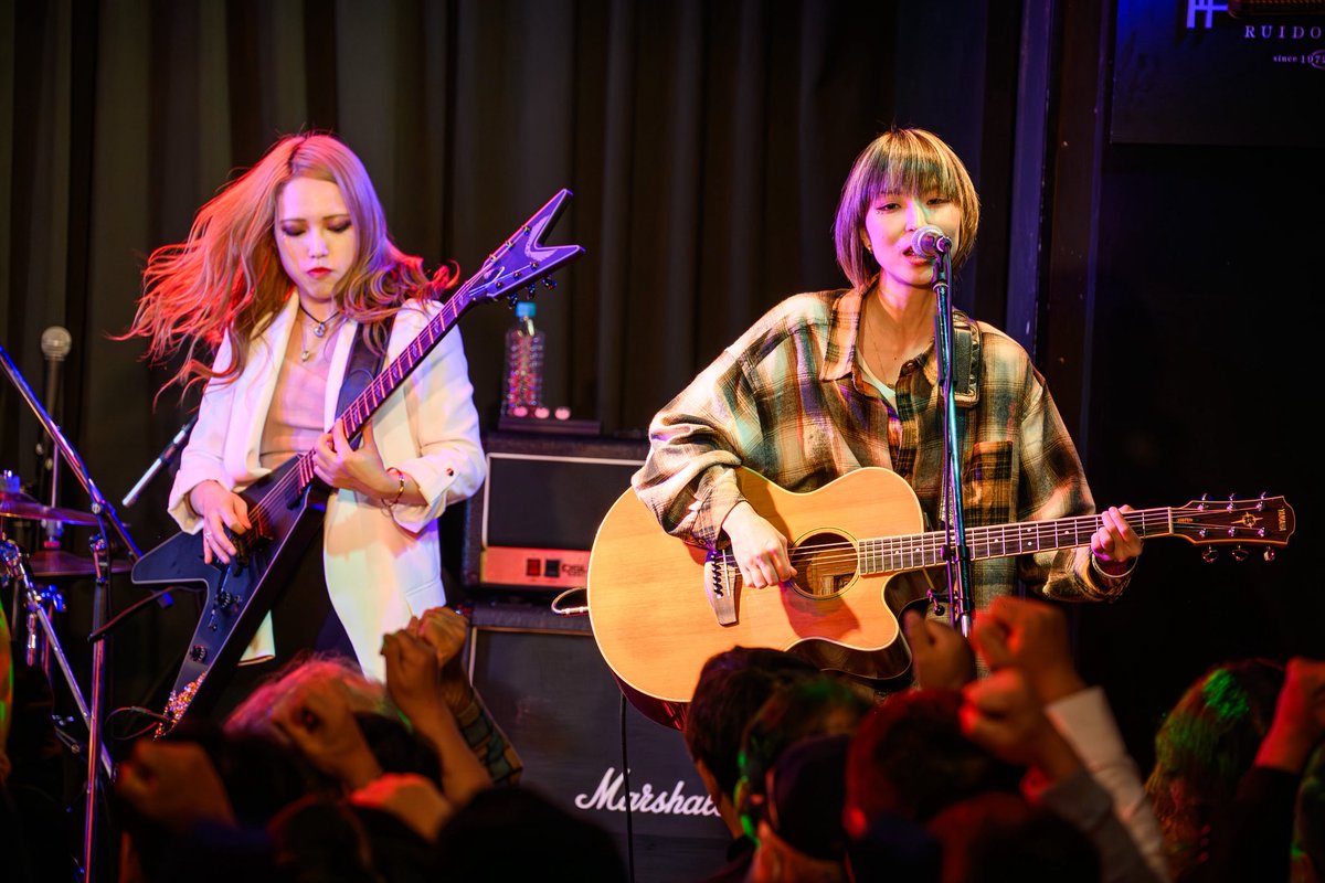 shiori_artist's tweet image. 2025.12.1 青山RizM
『NOHANA祭り2025』

photo by @shimiken519 

#ガールズバンド 
#rockband 
#guitar 
#vocal