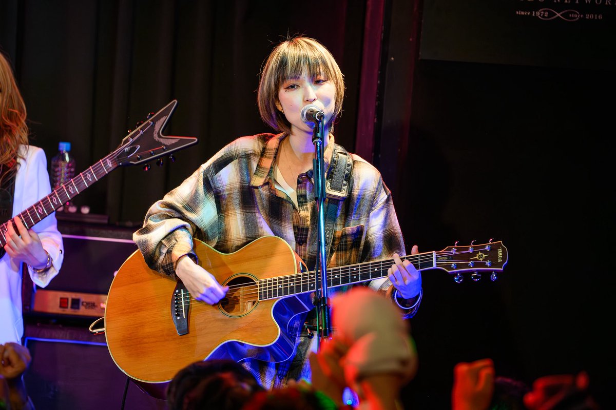 shiori_artist's tweet image. 2025.12.1 青山RizM
『NOHANA祭り2025』

photo by @shimiken519 

#ガールズバンド 
#rockband 
#guitar 
#vocal