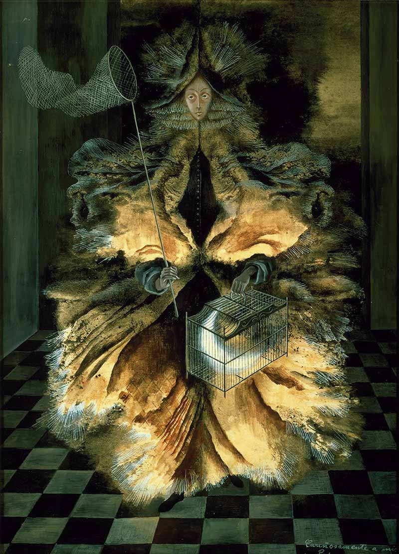 レメディオス・バロ・ウランガ
（Remedios Varo Uranga、1908-1963）
『星の女猟人』
（Star Huntress）