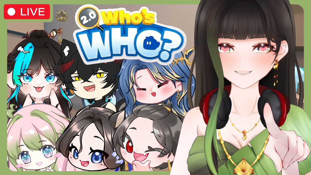 【🔴Collab】WHO'S WHO 2.0 ft.VTG ใครไม่รู้

มีใครบ้างนะ
<a href="/raneetani/">Ranee💀🍌ตานี『VTG』</a> 
<a href="/Fallyn_VTG/">Fallyn 🤌🏻 『VTG』|| VArtist on VGEN (rest)</a> 
<a href="/Kuro_VTG/">Kuro『VTG』</a> 
<a href="/Boonlan_VTG/">Boonlan🐴🌕 I『VTG』</a> 
<a href="/BuusabaVTG/">Buusaba Nana🚙🪻『VTG』</a> 
<a href="/KeawtaVTG/">KeawTA 🌸🌱 『VTG』</a> 
<a href="/ALhongVTG/">ALhong 『VTG』| เป็นแมวเข้าใจ๋? 🤫</a> 

🗓️คืนนี้
⏰3ทุ่ม
❔youtube.com/live/325qfvyec…

---
#VTG13TH #วีผีไทย #วีทูปเบอร์ไทย #VtuberTH #Vtuber #RaneeTani #ตานี #whoswho2