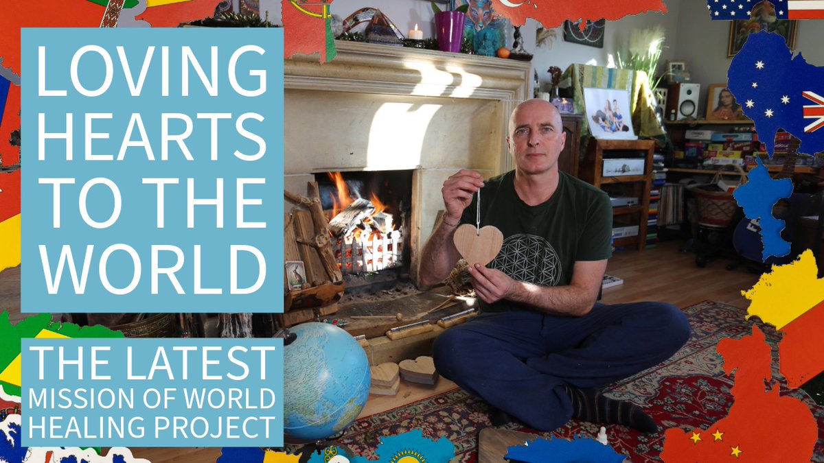 World Healing Project have a new mission - to make 200 oak Loving Hearts and send them to every country in the world to awaken love &amp; healing.  youtube.com/watch?v=OQ0vyH… Want to join in? #WorldPeace