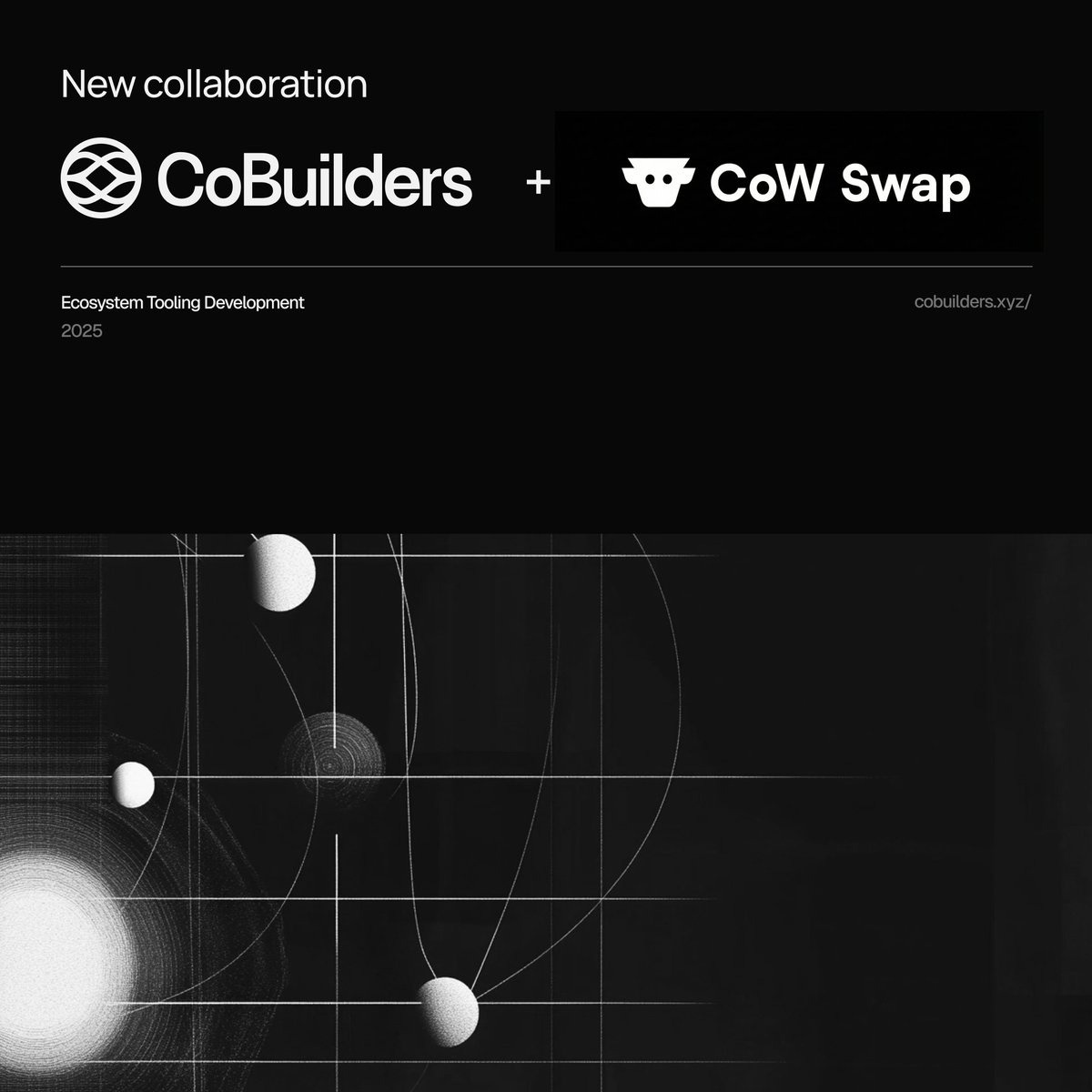 🚀 Proud to share that CoBuilders has been selected by <a href="/CoWSwap/">CoW DAO</a> to deliver a new block-explorer + transaction-analysis setup for the CoW Protocol Playground, bringing better tooling to builders experimenting locally with the protocol.

Thanks for the trust. Time to build. 🚀✨