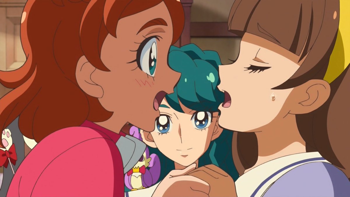 MX #ゴープリ 8話
はるかのドレス作りを通じて(仲間は見守りはするけど)夢を掴むのはあくまで自分自身の手でというテーマが語られる回
この回前後から春野はるかののちのイメージがより固まりつつある気がした
Bパート作監はまたも上野ケン氏
昔は作監ローテ短かったのね…