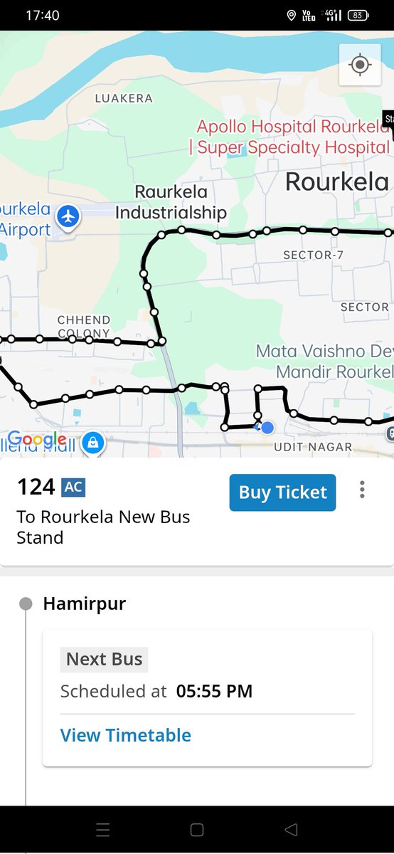 VIVEKDNS's tweet photo. @CRUT_BBSR Live Route and updated time table is not showing for 124AC. Passengers have to wait at bus stand for https://t.co/zf8ijzN9LZ use of App. https://t.co/du4wJV845Z