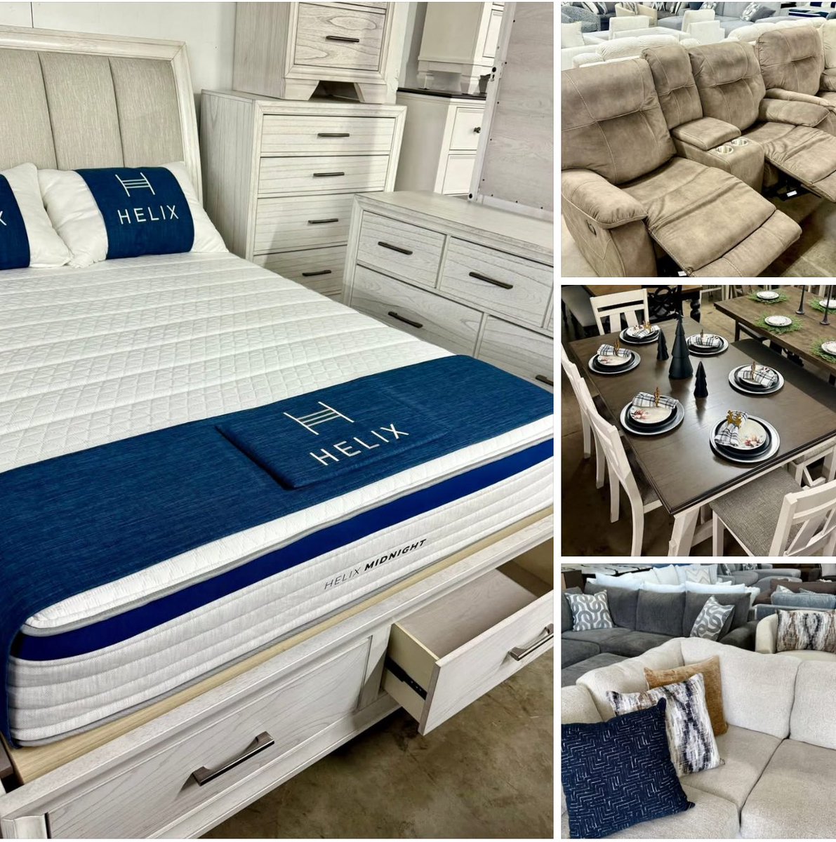 BoxDropEasley's tweet image. ✨Make Your Home Holiday-Ready!✨

Christmas movies, hot cocoa, wrapping presents… make it all cozier with NEW furniture from BoxDrop Easley! 🎁🛋️

We’ve stocked up on customer-favorites — but not for long…

#BoxDropEasley linktr.ee/boxdropeasley