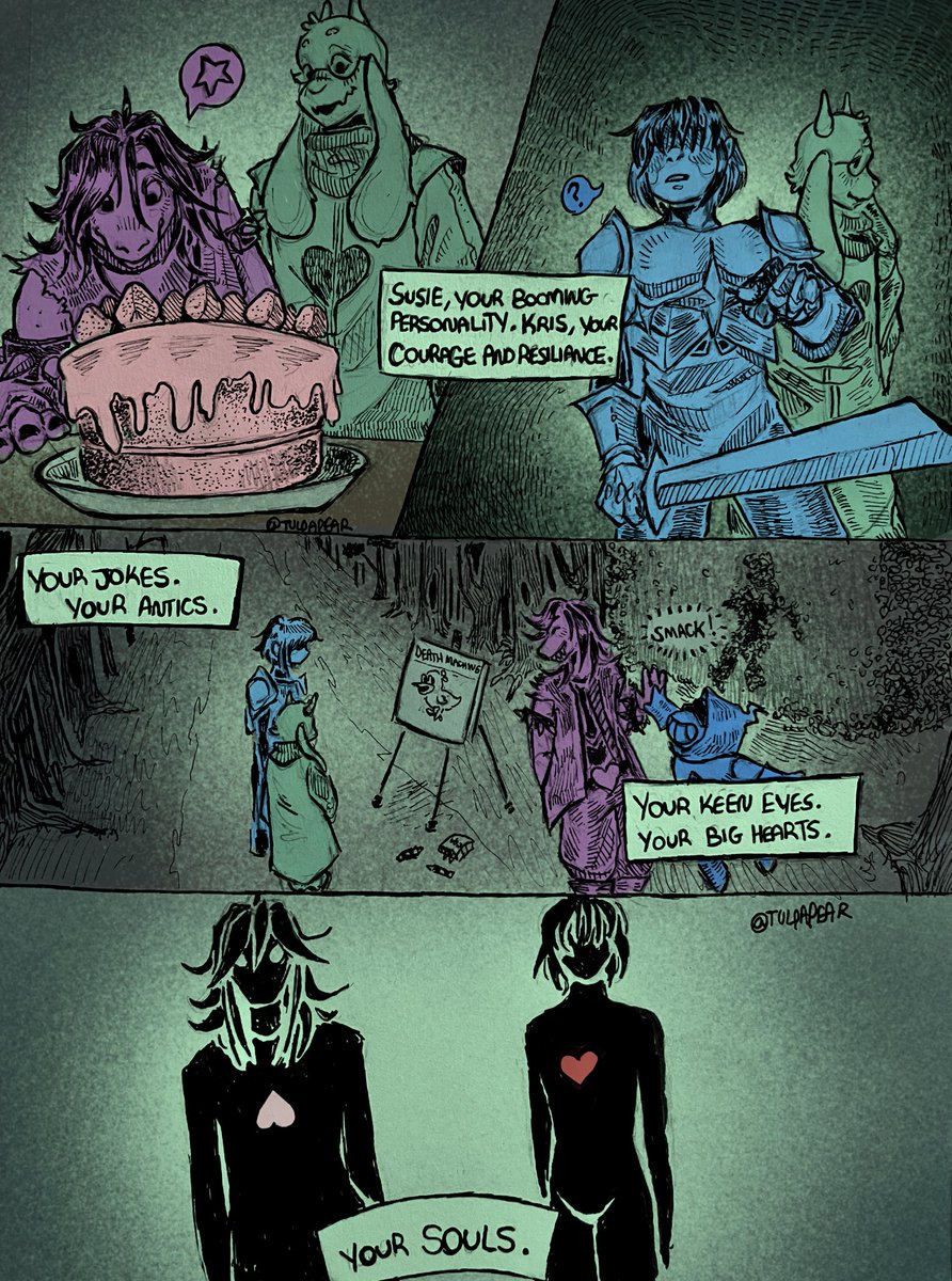 tulpapear's tweet photo. Something Real. (1/2)
#Deltarune #deltarunefanart #ralsei https://t.co/DIvcwXJE2e