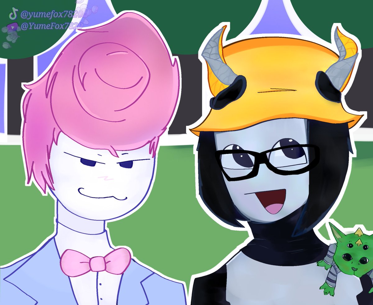 YumeFox7820's tweet photo. I made a small piece of art of my skin and my friend's (Roblox).
If you want to follow me there, my username is: QueenCrya3 or HarveyDaShoppi 
#arteespecial #Harvey #ROBLOX #skin #artwork #brpt #bloodmoney https://t.co/qckLVZT5LQ