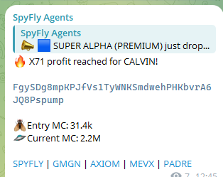 spyfly_app's tweet photo. we called it at 31K! we told you to pay attention when hit 1M and now new ATH 2M! $CALVIN super strong community! 

FgySDg8mpKPJfVs1TyWNKSmdwehPHKbvrA6JQ8Pspump

https://t.co/hPqKG6jdud https://t.co/wbXWJDns24