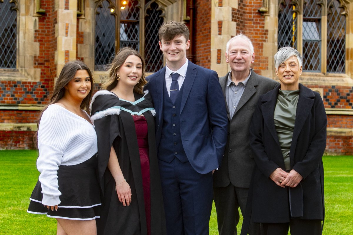 QUBelfast's tweet photo. Winter Graduation | 11 December 2025 

Hearts bursting with pride ✔
Happy tears ✔
Memories made for life ✔

It's the penultimate day of our Winter #Graduation and the celebrations continue for our incredible #ClassOf2025. 🎓🎉

If you know someone who crossed the stage today, tag them in the comments to say congrats!

Check out more of the celebrations here ➡️ https://t.co/uahCeTkD1H

#LoveQUBGrad | #LoveQUB | @qubschooloflaw | @QUBMedEd | @pharmacyatqub | @qub_ael