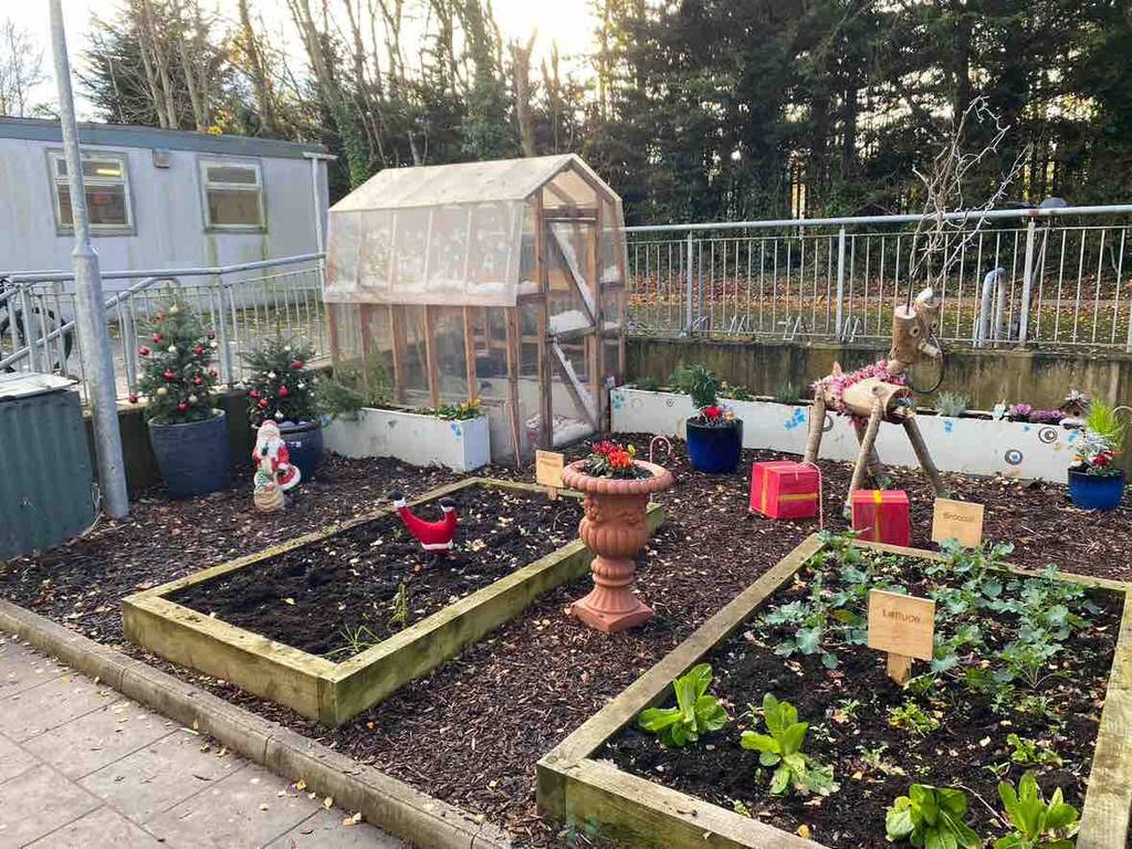 HartstownCS's tweet photo. Our students have been busy making their vegetable garden festive for the Christmas season. https://t.co/8sCngCFPW5