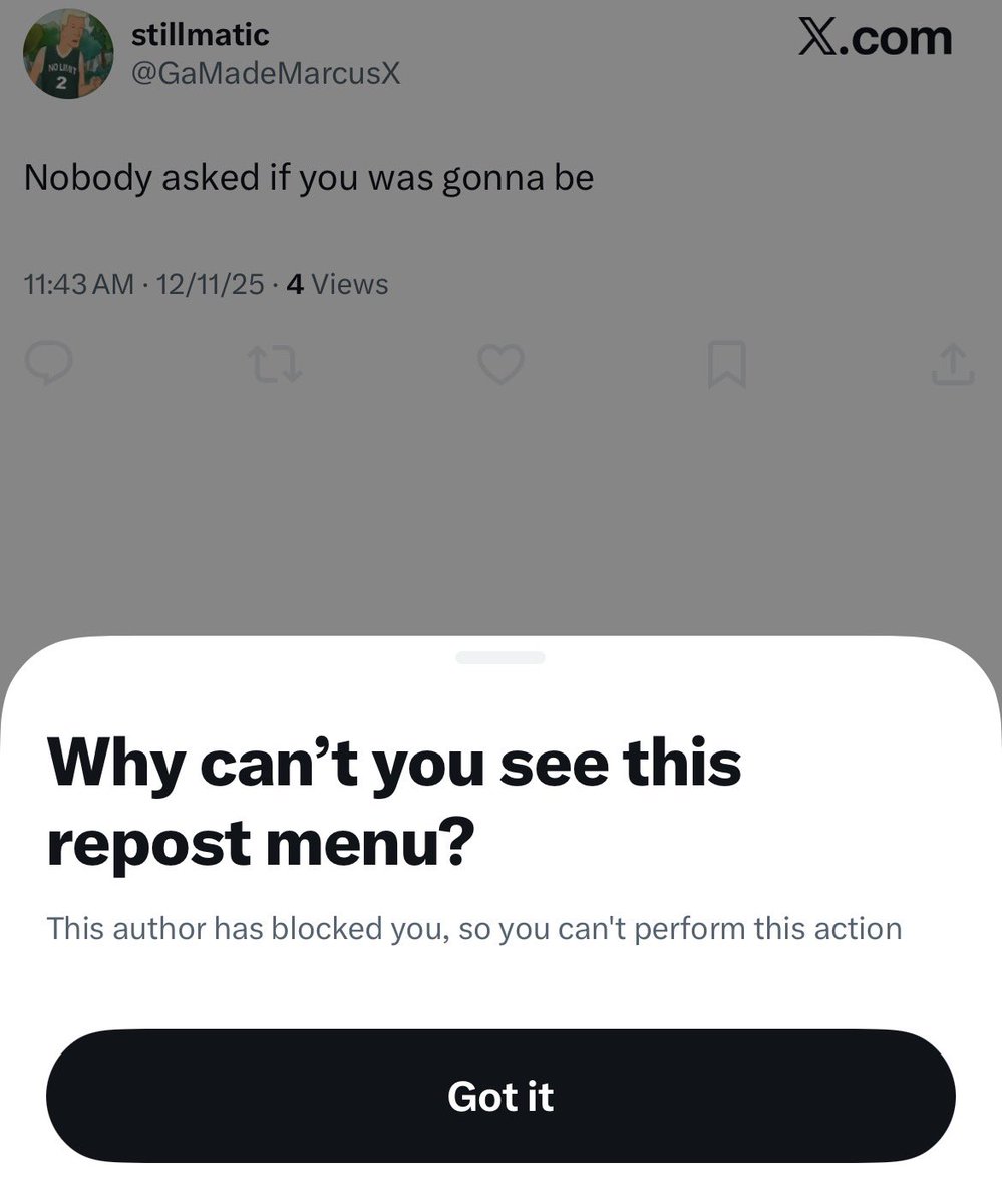 Niggas be blocking you mid reply like goddamn bitch ass nigga let me call your mama some
Names first