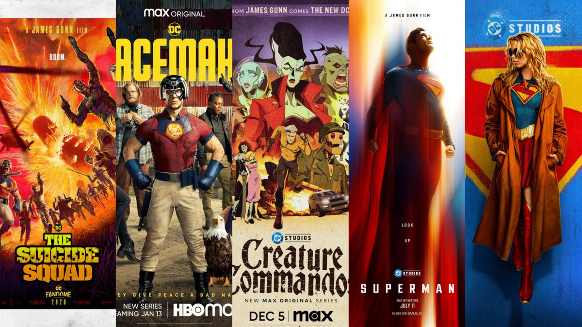 Fdmdarkshadow's tweet photo. The fact that all dcu projects are just different versions of guardians of the galaxy is insane https://t.co/aPlhjEI8jU
