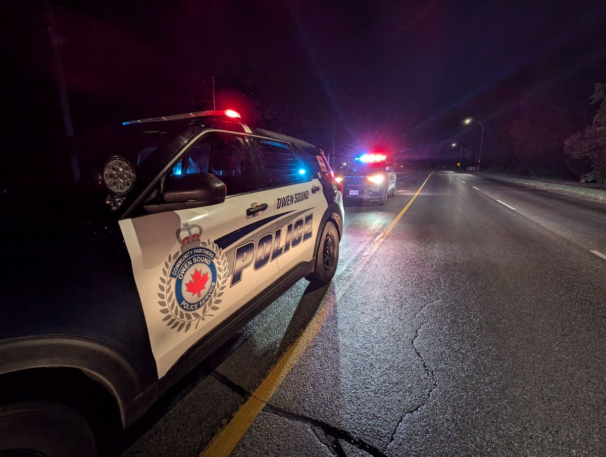 OwenSoundPolice's tweet photo. #MediaRelease Proactive Patrol Leads To Impaired Driving Arrest. A 28 year old Owen Sound resident has been charged &amp; is scheduled to appear in court on December 18, 2025. #PlanHead #DontDrinkAndDrive 
https://t.co/VjwuHbr8MF https://t.co/qALWWs1T8L