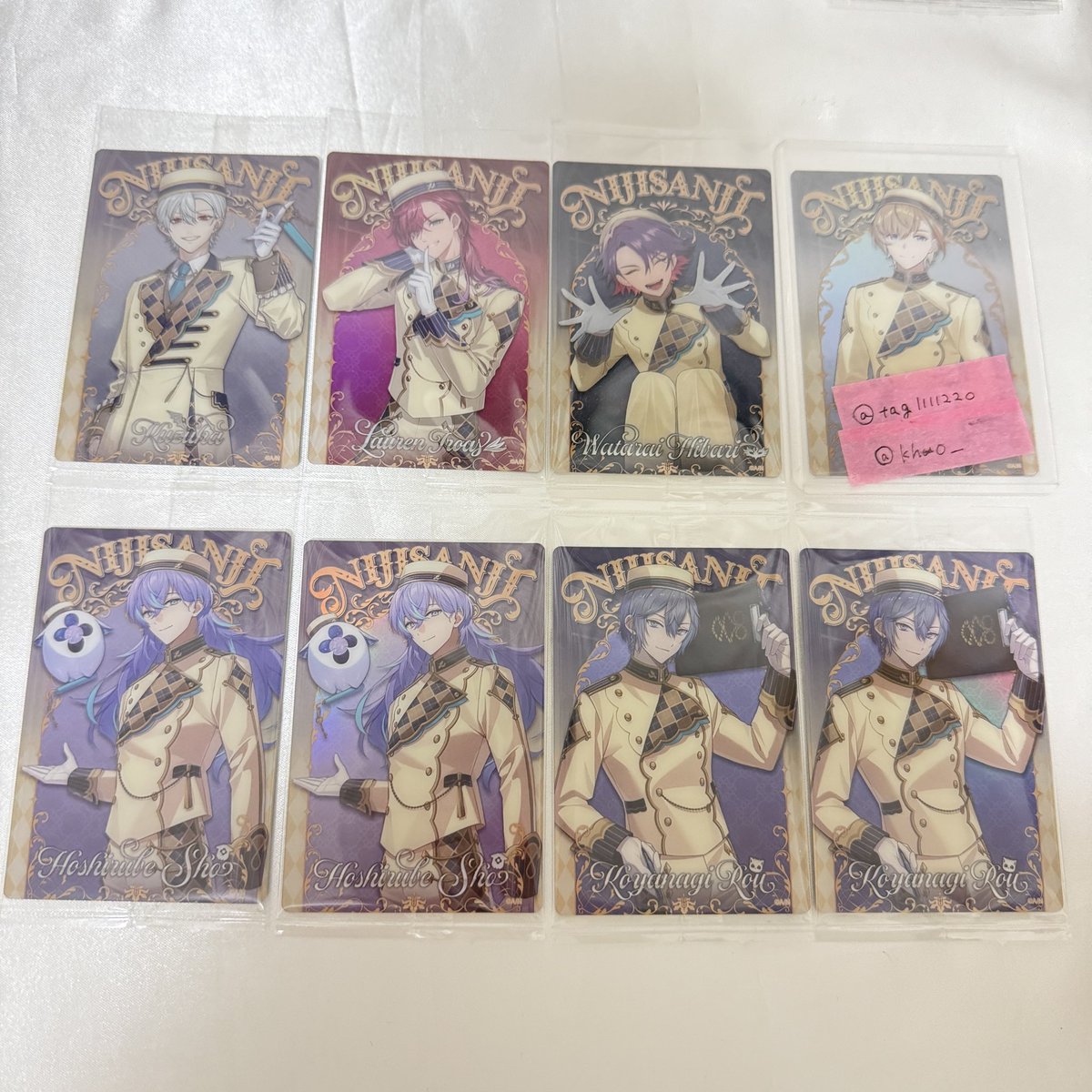 khuo_'s tweet photo. 【交換】 にじさんじ ウエハース1 BANDAI バンダイ ジューンブライド ジュンブラ 2024

求 同異種 IDカードの方

譲 画像1.2.3枚目

条件４枚目参照

お気軽にお声掛けください🍓 https://t.co/aD3o843PV4
