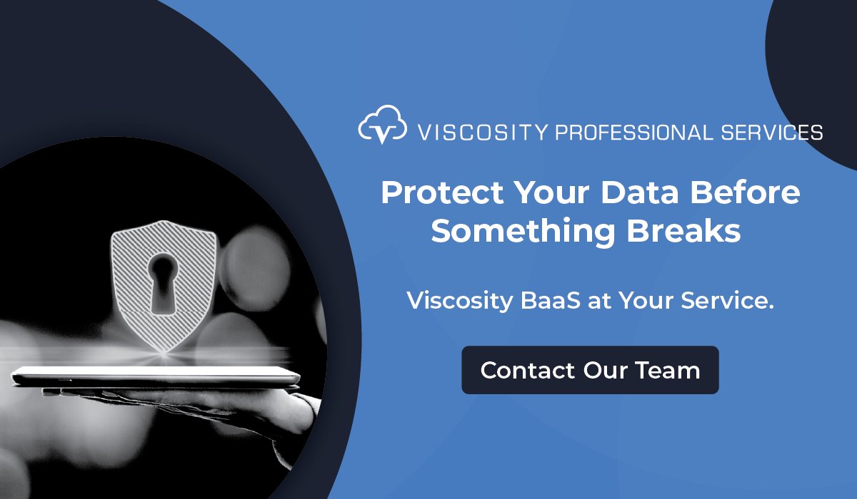 ViscosityNA's tweet image. Most data loss starts with people, like a script that didn't run or a backup job everyone assumed was working… Viscosity’s #BaaS steps in: automatic, immutable, fully managed backups for Oracle, #SQLServer, PostgreSQL &amp;amp; #MySQL.

🔗 bit.ly/3KqLQIm