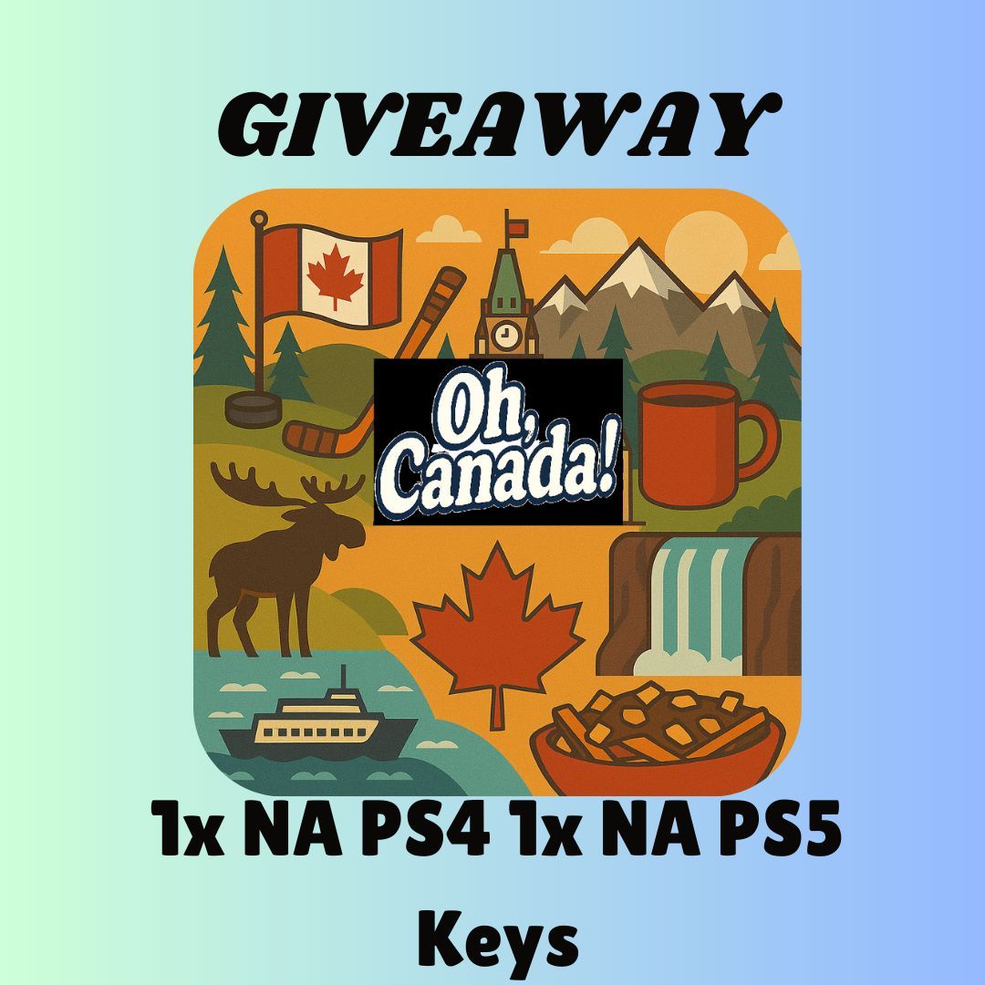 🎮 ** Giveaway Oh Canada! !** 🎮 

We’re giving away: 
✨ 1x NA PS4
✨ 1x NA PS5

How to Enter:
1️⃣ Like this post 💙 
2️⃣ Retweet ♻️ 
3️⃣ Follow: 
4️⃣ Comment  a Gif! 
  - <a href="/GAMWAREDUTCH/">GAMWAREDUTCH</a>
  - <a href="/GamingInsights1/">𝔻𝕒𝕚𝕝𝕪𝔾𝕒𝕞𝕚𝕟𝕘𝕀𝕟𝕤𝕚𝕘𝕙𝕥𝕤 🐦</a>
  - <a href="/GGmuksInc/">GGmuks</a>
Winners Announced 12/13/25

#PS5 #PS4 #GGMUKS #NA
