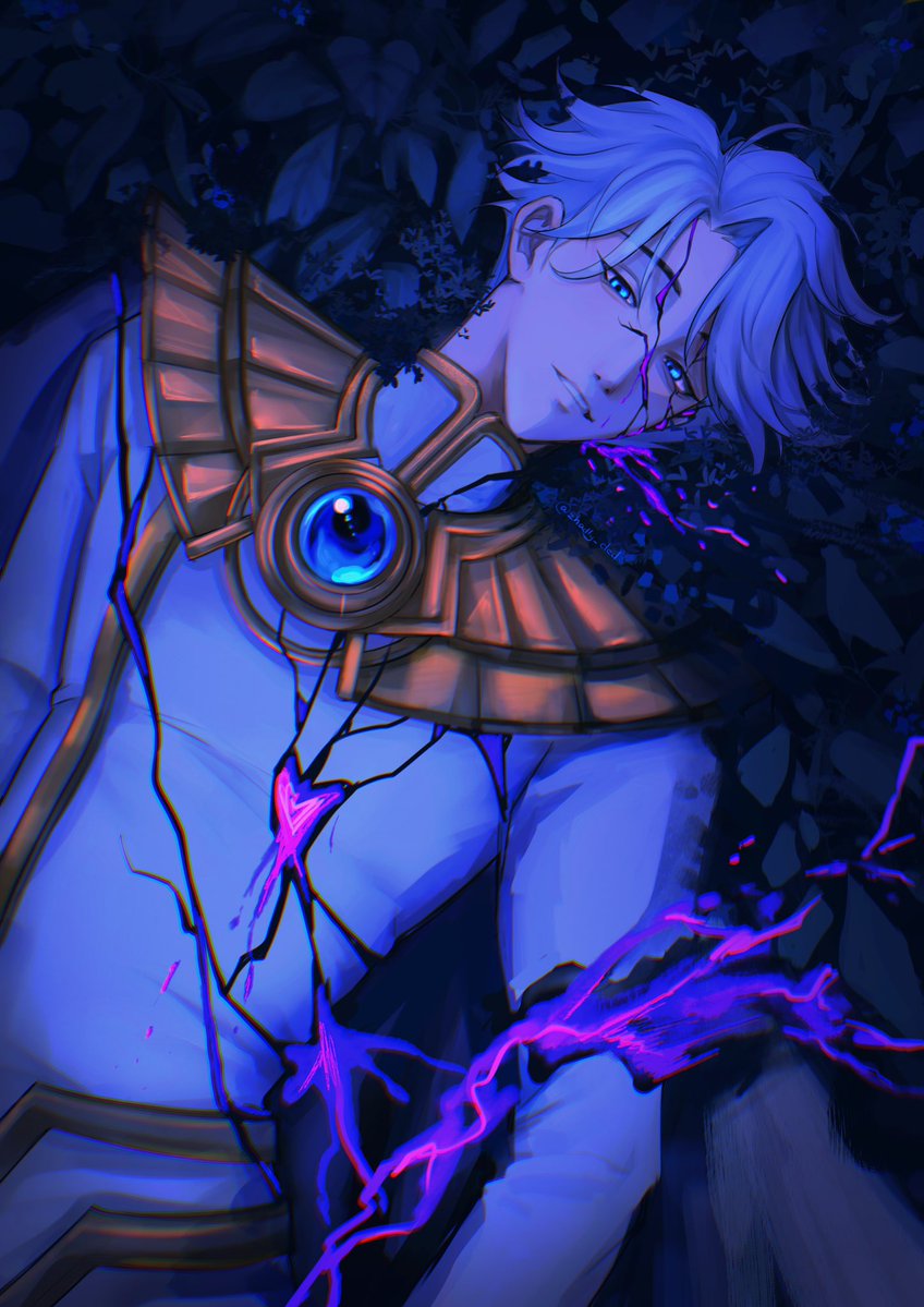 re-edited the coloring in this fanart and with every little edit, he looks more and more like phainon tf