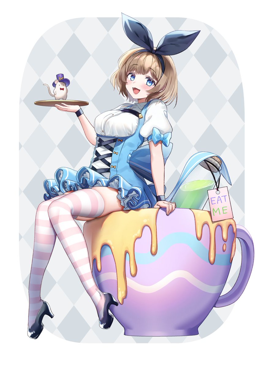 ご依頼で昔描いためっとこちゃん!
おねずみさんお気に入り 