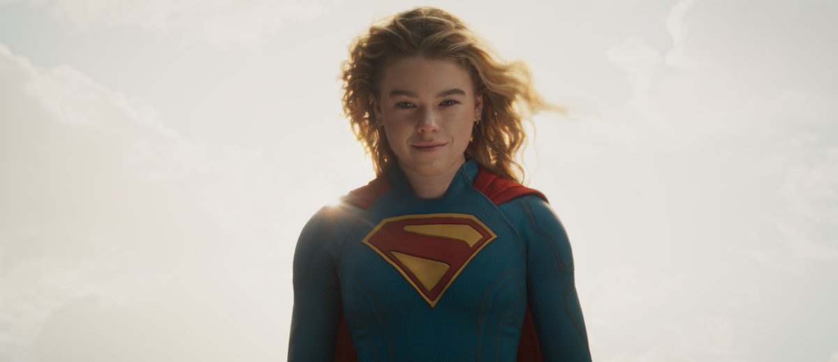DCFilmNews's tweet photo. New look at Milly Alcock as Supergirl! https://t.co/H5hFlS91sR