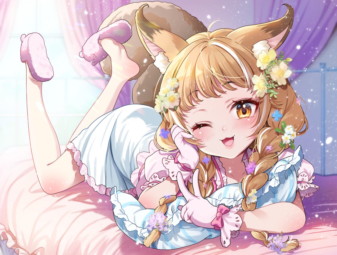 お花まみれ遊佐すくちゃん