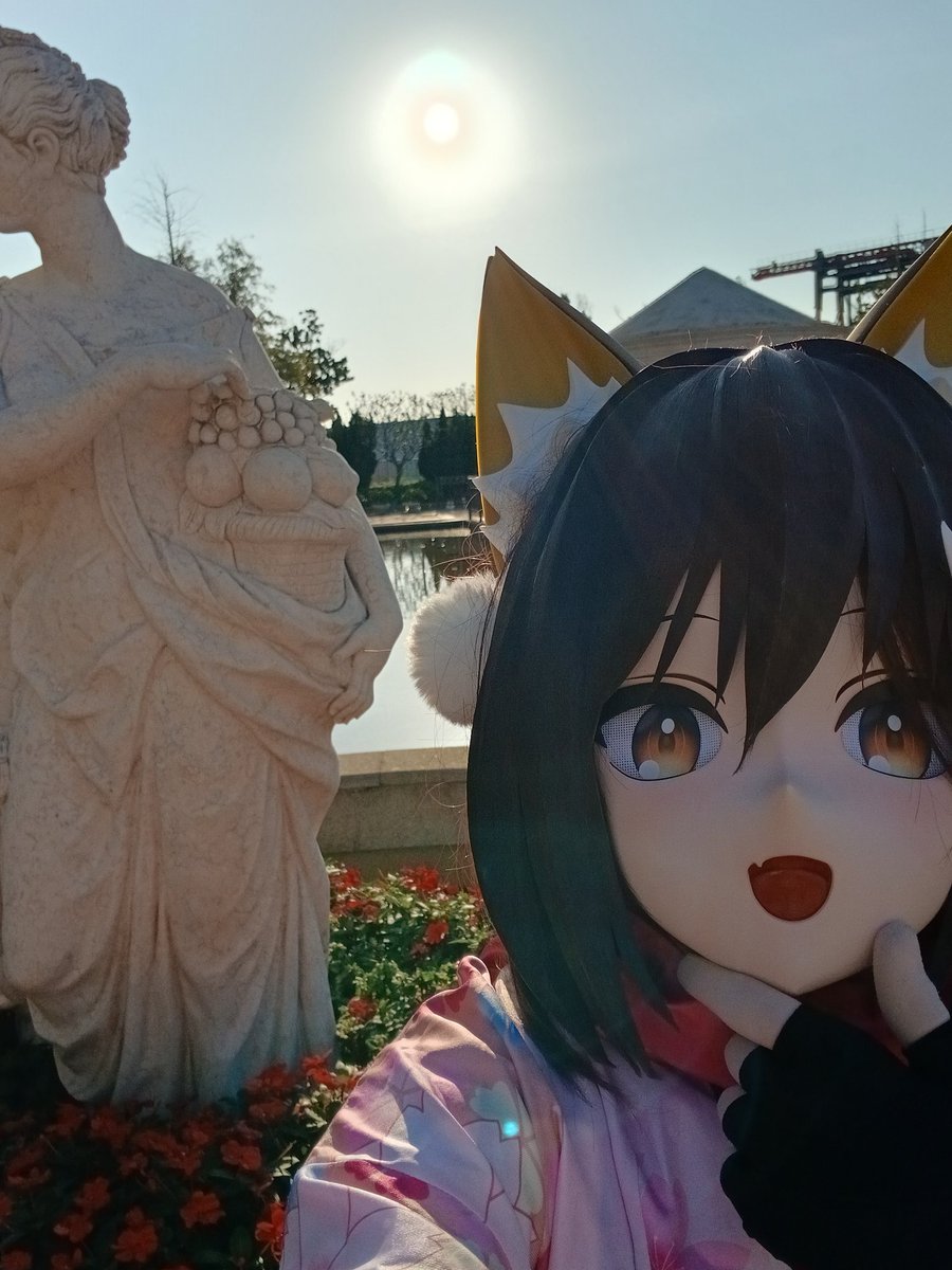 くるみ See sensei izuna is a cultured ninja~ #着ぐるみ #kigurumi #cosplay