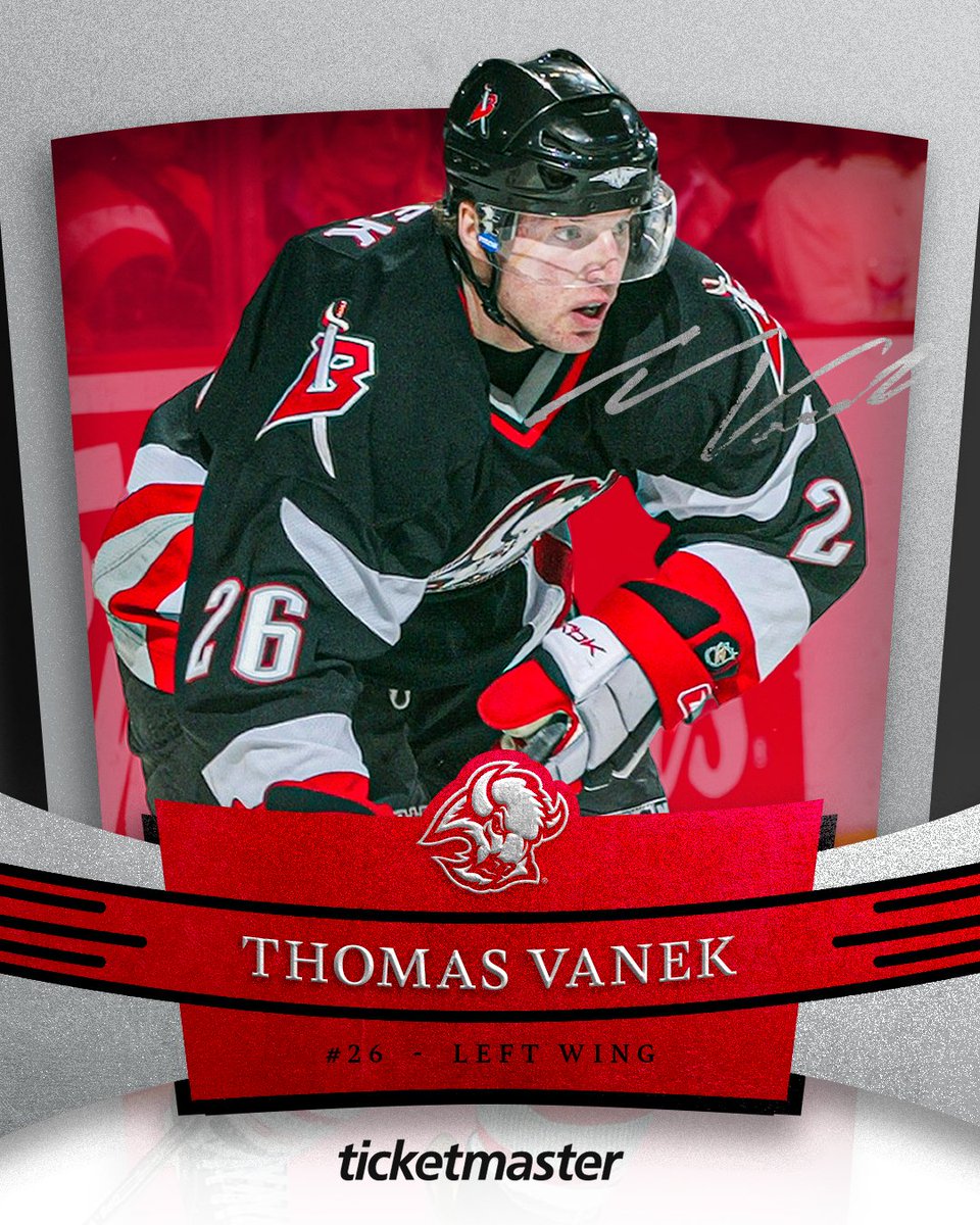 BuffaloSabres's tweet photo. Welcoming back some old friends to Buffalo for our '05-'06 Reunion Night! 🤝

Check out the full gallery of player cards → https://t.co/aEkrpJCDhM

#LetsGoBuffalo | @Ticketmaster https://t.co/czMTT3wgOT