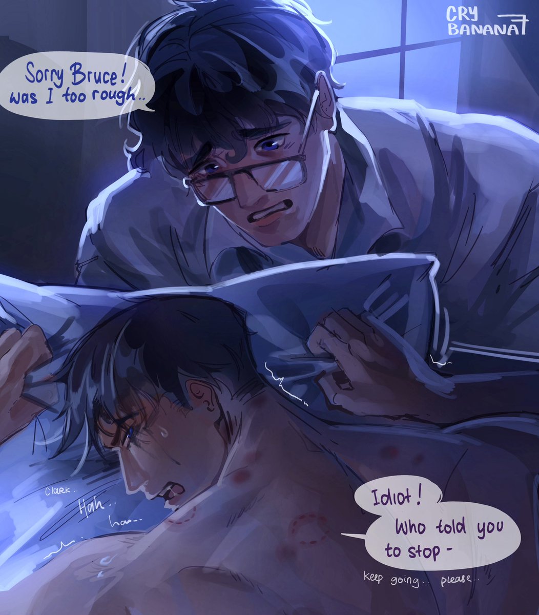 crybanana77's tweet photo. Part 2 and new pages up on ptrn 😛
#SuperBat https://t.co/yIvjh4imAG