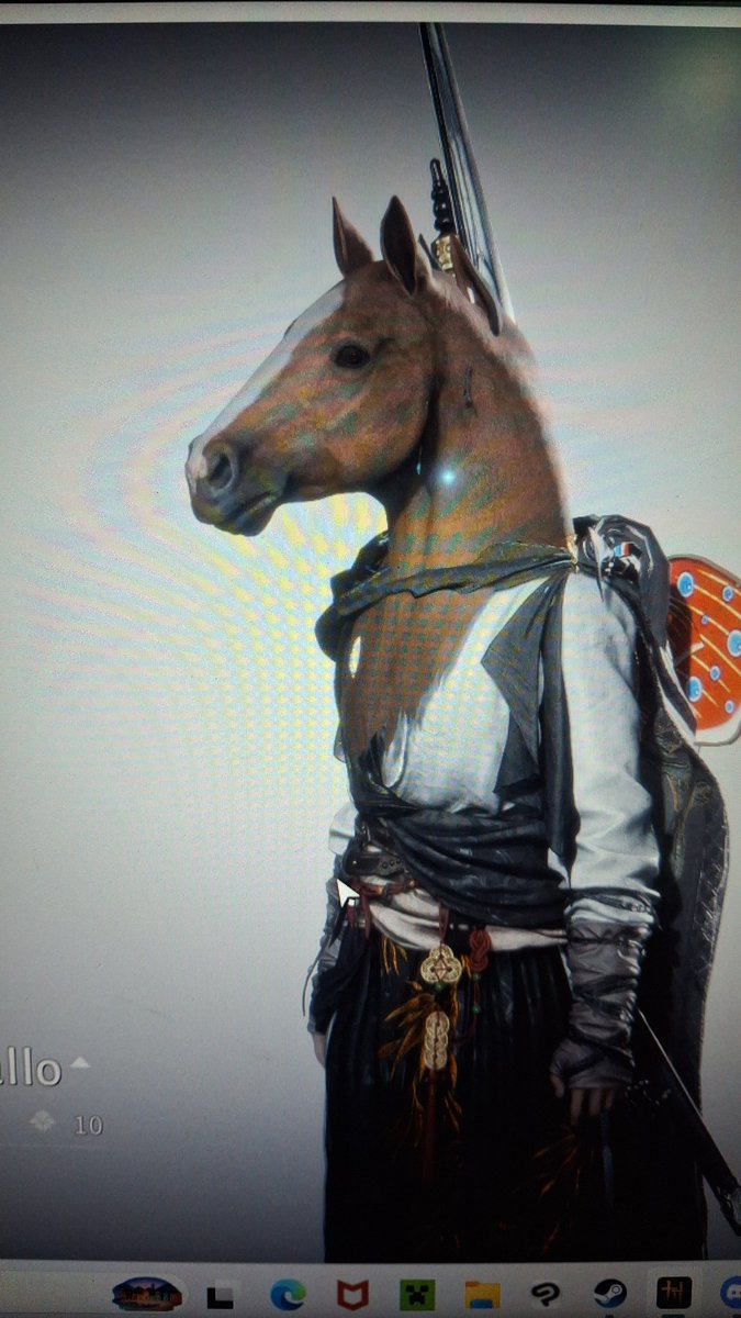 Y si me  consigo la cabeza de caballo para: