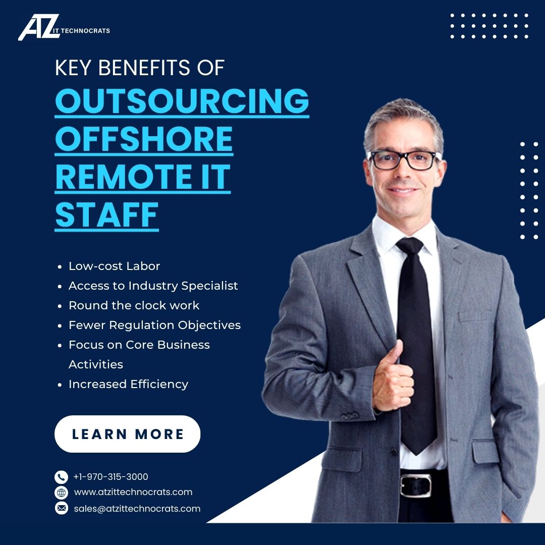 atz_it's tweet photo. KEY BENEFITS OFOUTSOURCING OFFSHORE REMOTE IT STAFF

• Low-cost Labor
• Access to Industry Specialist
• Round the clock work

LEARN MORE:-
📞 +1-970-315-3000
🌐 https://t.co/0F1NTEdso5
📧 sales@atzittechnocrats.com

#Outsourcing #OffshoreStaffing #RemoteIT #ITSupport https://t.co/xxMWFOkGgM