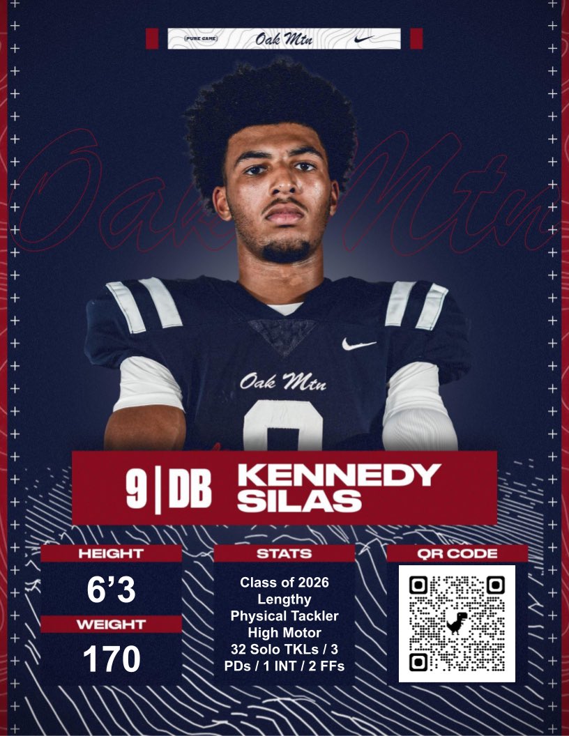 FootballOMHS's tweet photo. 🚨Available 2026s🚨

@KennedySilas12 
@Logan_Johnson__ 
@EthanWalton0808 

#GOOM

@BamaHSNews @AL7AFootball @AL1HighSchoolFB @DexPreps @YellowhammerFB @280Living @HallTechSports1  @FriedmanAdamm @RivalsWoody @samspiegs @Alabama_Varsity @JeremyO_Johnson @UnderLights365 https://t.co/7415I4Gvye