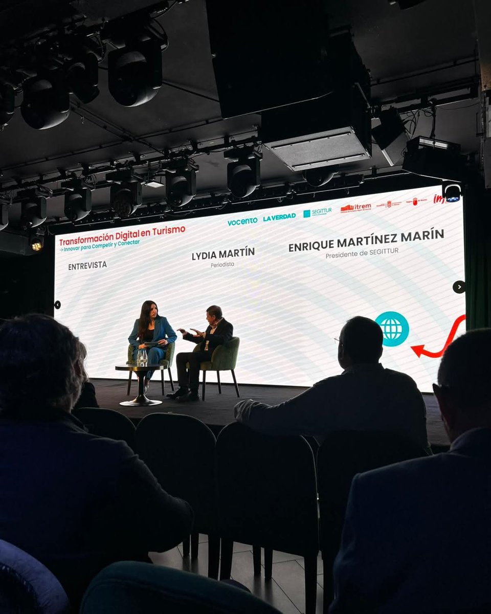 📸Turismo de Lorca ha participado hoy en la Jornada Turismo SEGITTUR 2025 en Murcia, centrada en la transformación digital y la innovación turística.

Un encuentro organizado por SEGITTUR, Grupo Vocento–La Verdad, ITREM, Ayuntamiento de Murcia e INFO.

#VisitLorca