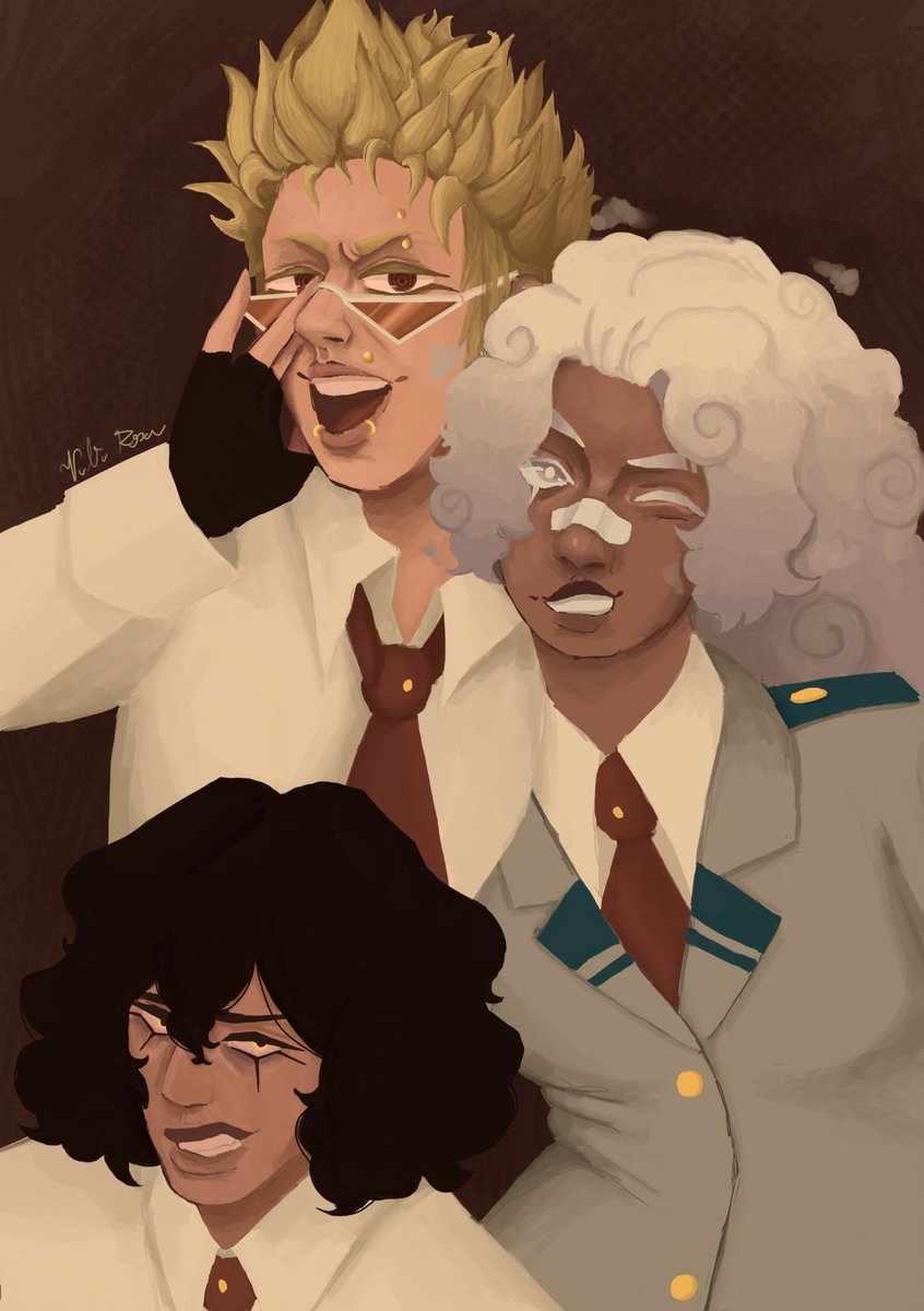 Fem! 3baka that I made for the Erasercloudmic zine!!