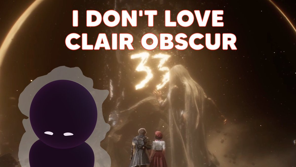 PhilOfTheAbyss's tweet photo. Here's my video about #ClairObscurExpedition33 

I think it might be my best video so far.
It’s an essay where I explain why the game isn’t one of the all-time greats for me personally. 
 
Would love to hear people who loved the game's thoughts ☺️
https://t.co/Tq4C0chGGM https://t.co/eLW4rBdBz3