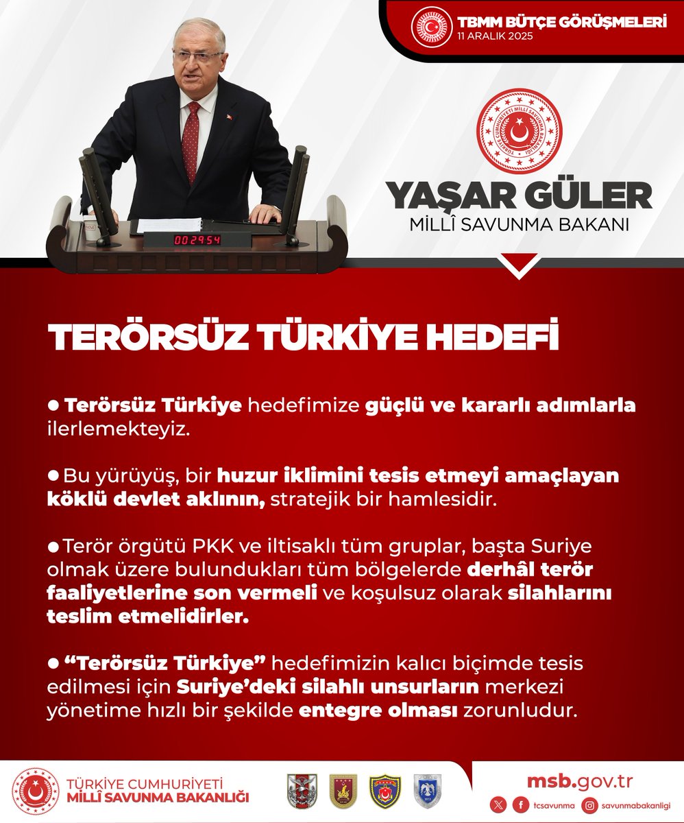 T.C. Millî Savunma Bakanlığı tweet media