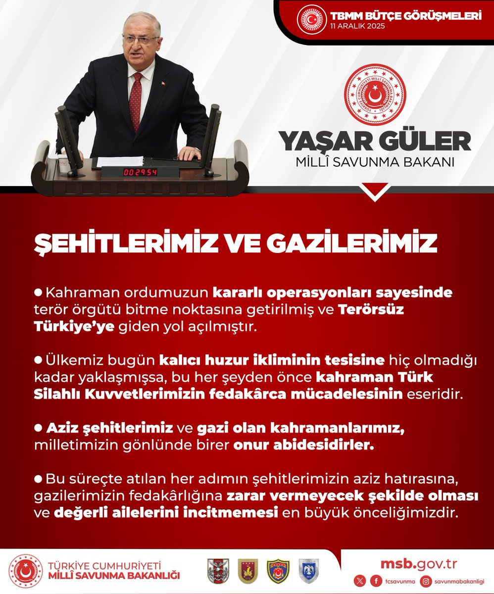 T.C. Millî Savunma Bakanlığı tweet media