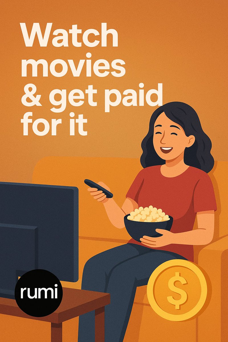 JosephineO20729's tweet image. Think about this…
You spend hours watching movies every week, right?
Now imagine those same hours turning into earnings.
No extra effort.
That’s the magic of @RumiLabs_io.
If you already watch movies every day, why not make it profitable?
#TechInnovation