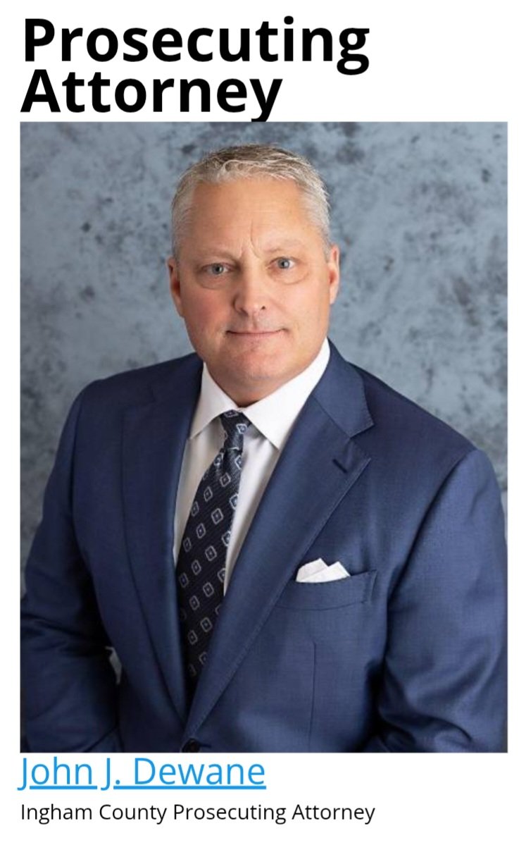 allimadi's tweet photo. Inquiring minds (I'm not talking about @freep ) may also wonder why fired @UMich @UMichFootball @Coach_SMoore
#CoachMoore was arrested immediately while in different #MichiganCounty 14 months after the university fired #DrStClaire
https://t.co/c5QMd1f7yU
#Ingham #Prosecutor #Dewane rejected #MeridianTownship police recommendation to arrest him
https://t.co/YztdTObGvv
@GovWhitmer @MIAttyGen @CivilRights @AGPamBondi @FBI