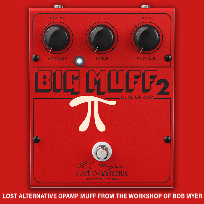 x_pedal's tweet photo. JHS Pedals' second collaboration with EHX unearths lost alternative OpAmp Muff - the Big Muff 2 - after a rummage through Bob Myer's Workshop - https://t.co/dD4JyfK4jq @jhspedals @ehx #ehx #ehxbigmuff2 #bigmuff2 #bigmuff #fuzzpedal #distortionpedal #guitarpedalx https://t.co/aH7azuegQ1