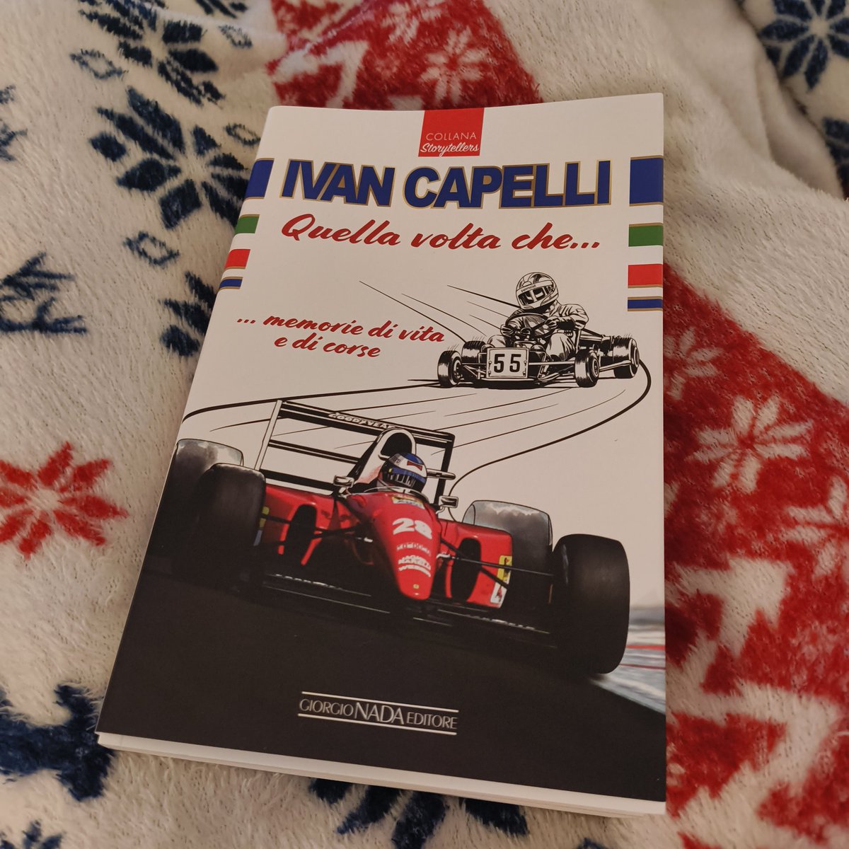 A motori spenti è tempo di una buona lettura. "Quella volta che...", di <a href="/ivancapelli/">ivancapelli.bsky.social</a>

Per un regalo di #Natale2025, lo trovi scontato, qui: amzn.to/4pBfR7V