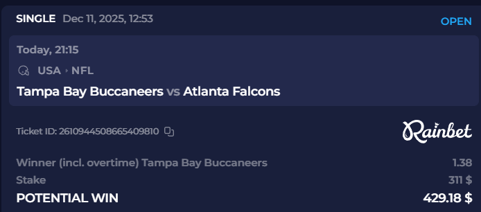 Tampa Bay got this win on locks 🔒