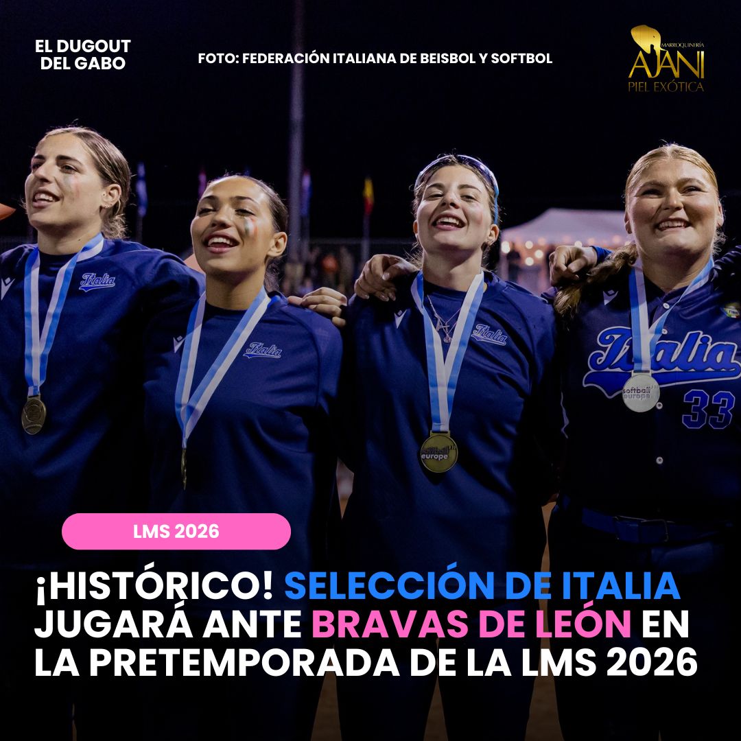 💣🇮🇹 #CONFIRMADO: Italia jugará ante las Bravas de León.

Tras consultar a varias fuentes, puedo confirmarles que existe un acuerdo para que las Bicampeonas de Europa visiten a las Bravas.

De uno a dos juegos se espera que sean en La Fortaleza, con fechas y horarios por definir.