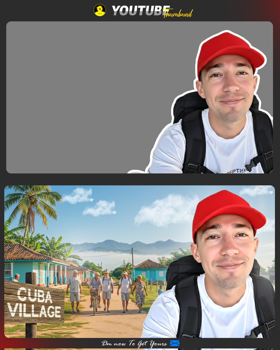 Creative7864c's tweet image. Detail makes the difference 🎯
See the Before ➡️ After glow ✨
#BeforeAfter #DesignTransformation #CreativeThamb #ThumbnailDesign #YouTubeThumbnails #GraphicDesign #ThumbnailArtist #VisualUpgrade #DesignSkills #CreativeProcess