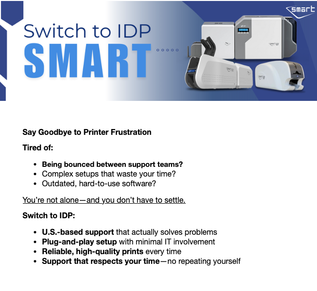 IDP Americas, Inc. tweet media