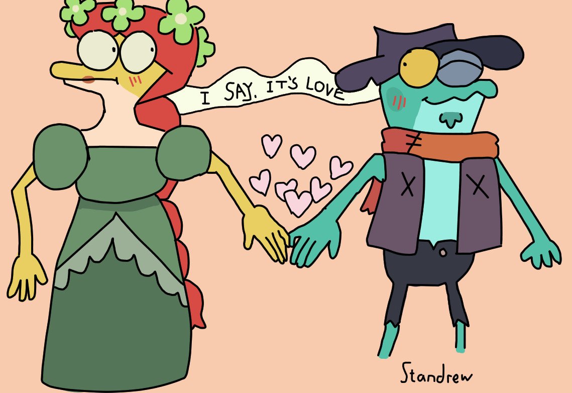 Standrew730's tweet photo. Oh shoot new followers! Uhhhh hey guys you should totally subscribe to my froggy ship I love these guys a lot!
#Wallicia https://t.co/pC8PTVeO6m