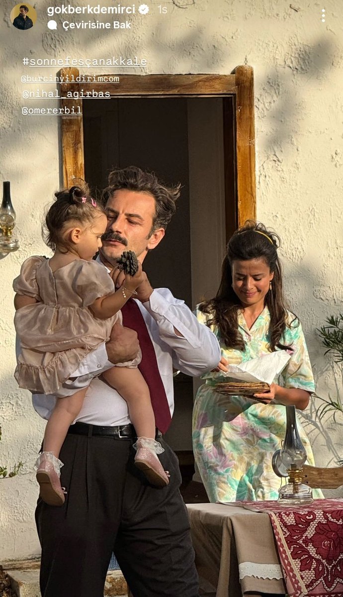 Gökberk Demirci instagram hikaye paylaşımı 💖✨️.

#GökberkDemirci #SonNefesÇanakkale