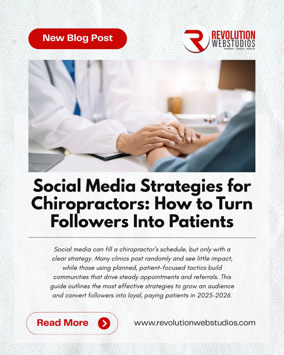 Focused steps turn your feed into a growth engine.
Link: revolutionwebstudios.com/social-media-s…